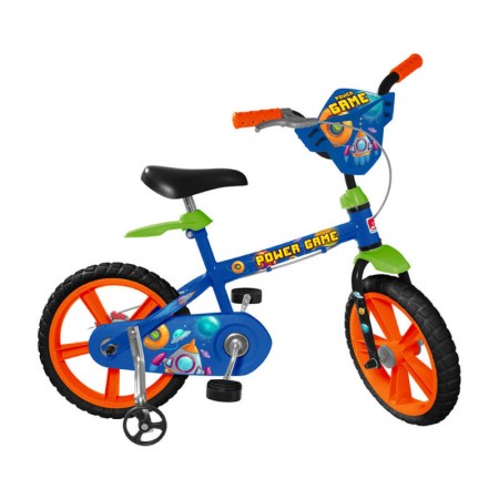 Bicicleta Infantil 14” POWER GAME - Bandeirante